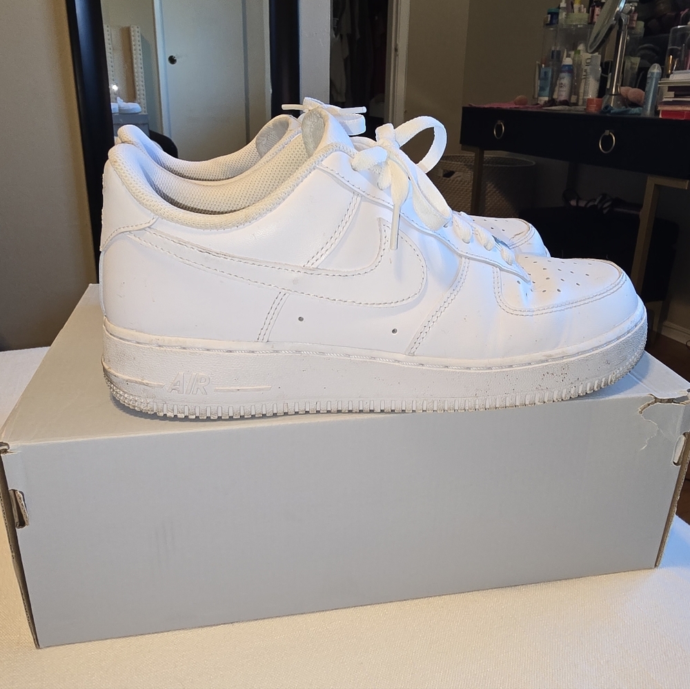 Nike White Air Force 1s